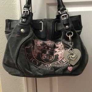 Juicy couture grey purse